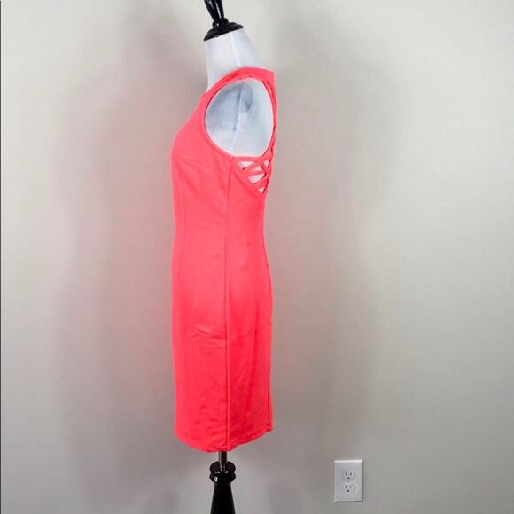 Pink Dress Laser Back Cutout - Picture 6 of 9